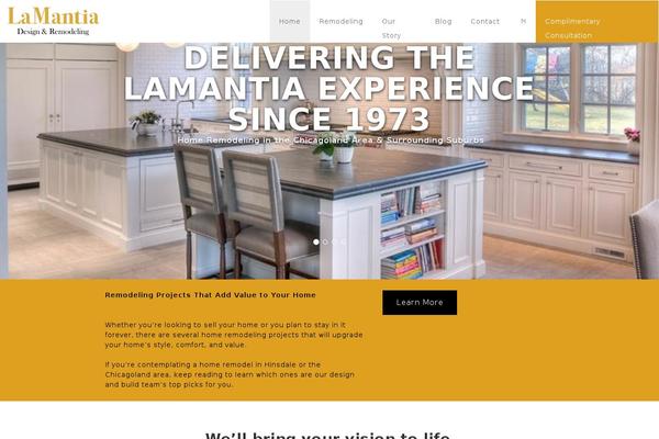 lamantia.com site used Redmedia