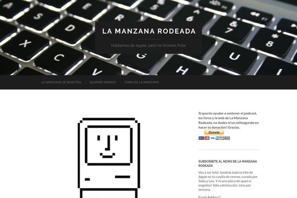 Hemingway theme site design template sample