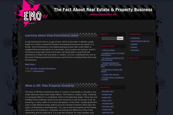 Planetemo theme site design template sample