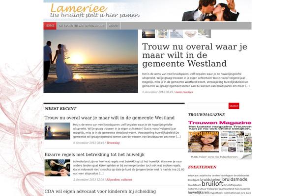 Daily Headlines theme site design template sample