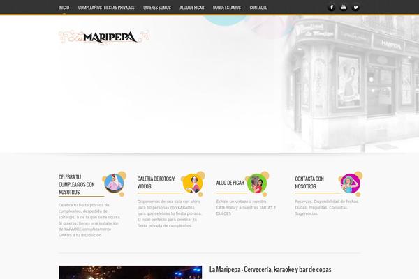 Rounder theme site design template sample