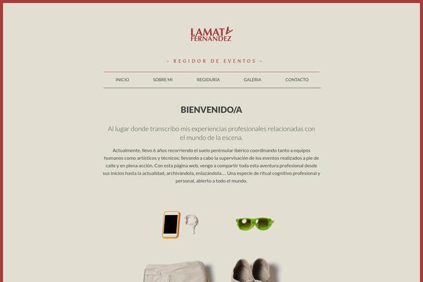 Bloggy theme site design template sample