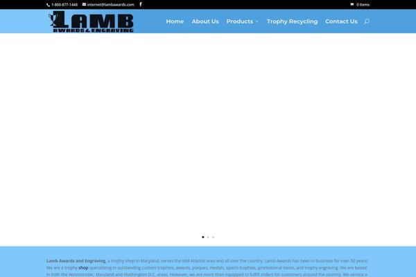Divi Child theme site design template sample