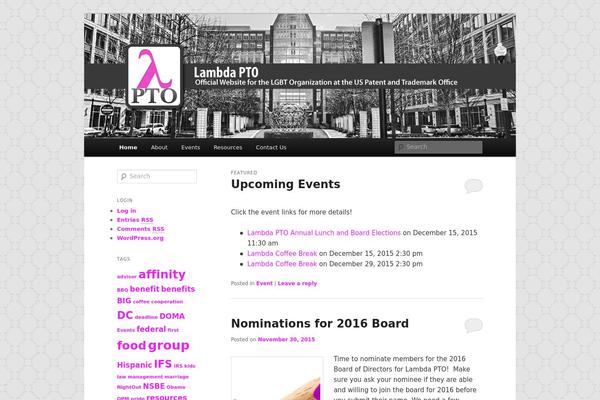 Twenty Eleven theme site design template sample