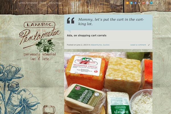 lambicpentameter.com site used Cassis