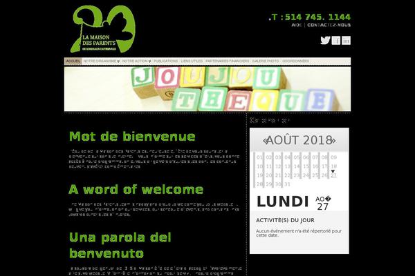 Site using DpEventsCalendar plugin