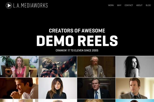 lamediaworks.com site used Lamediaworks-child