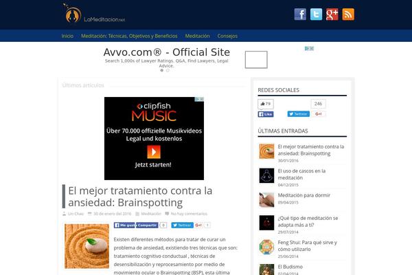 Sora theme site design template sample