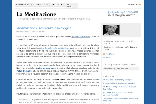 Thesis 1.8 theme site design template sample