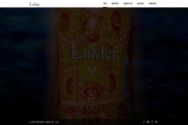 Titan theme site design template sample