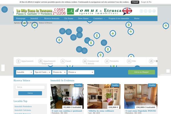 Properta theme site design template sample