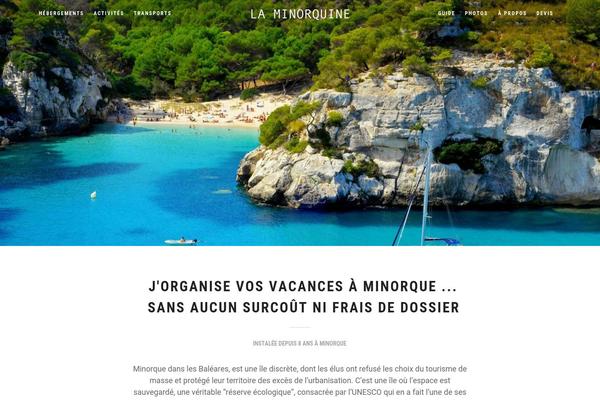 Grandphotography theme site design template sample
