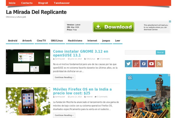 Iconic One theme site design template sample