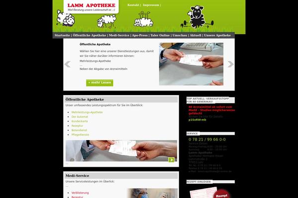 lamm-apotheke.com site used Blass