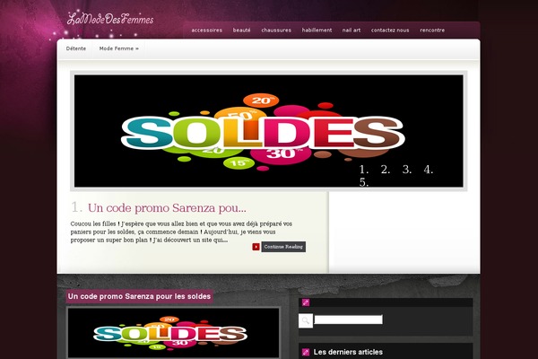 Coldstone theme site design template sample
