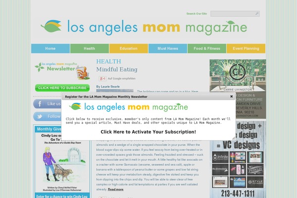 Samantha theme site design template sample