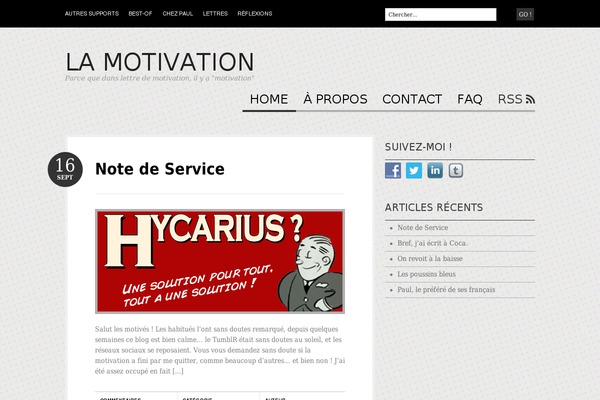 Bueno theme site design template sample
