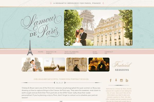 Prophoto4 theme site design template sample