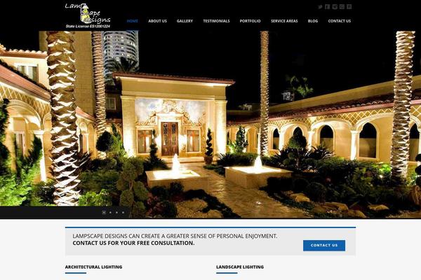 Lucidpress theme site design template sample