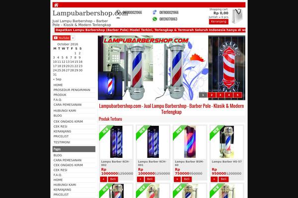 Minimarket theme site design template sample