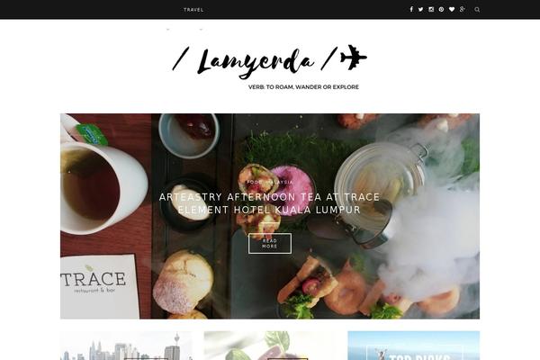 Site using Simple Follow Me Social Buttons Widget plugin