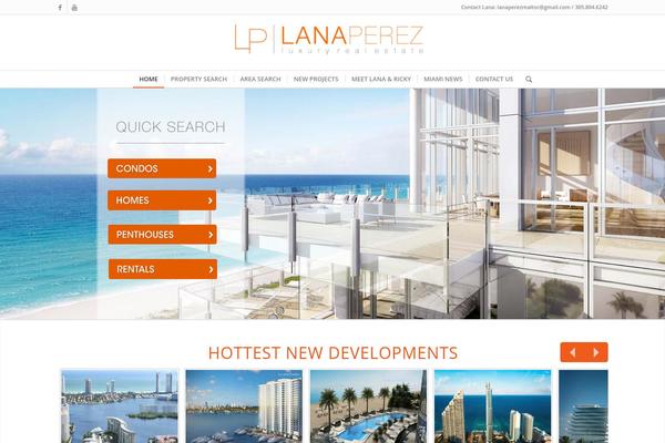Enfold theme site design template sample