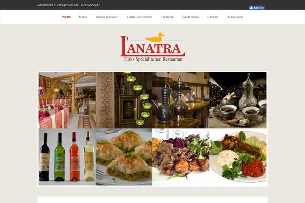 Therestaurantclassic theme site design template sample