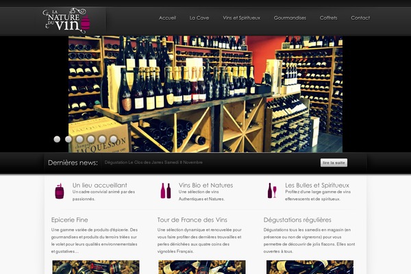 Canyon theme site design template sample