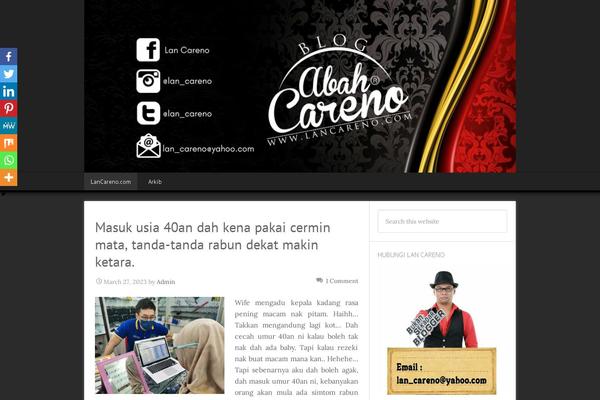 TechMagazine theme site design template sample
