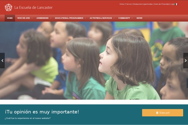 EDU theme site design template sample