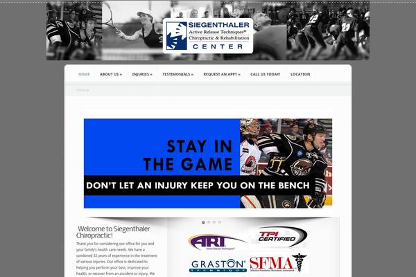 Aggregate theme site design template sample