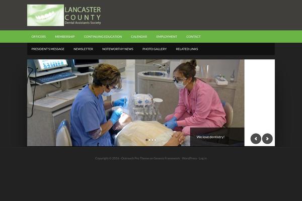 Site using Genesis Responsive Slider plugin