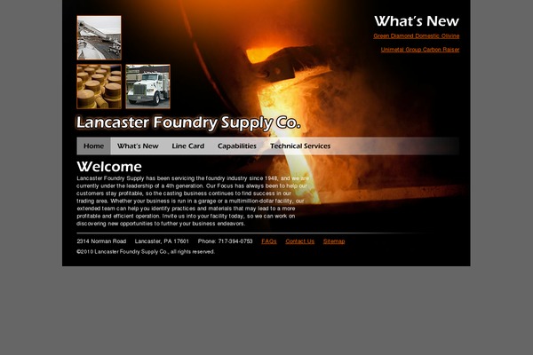 lancasterfoundrysupply.com site used Lfs