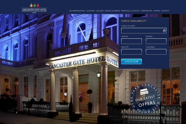 lancastergatehotelhydepark.co.uk site used Lancastergate