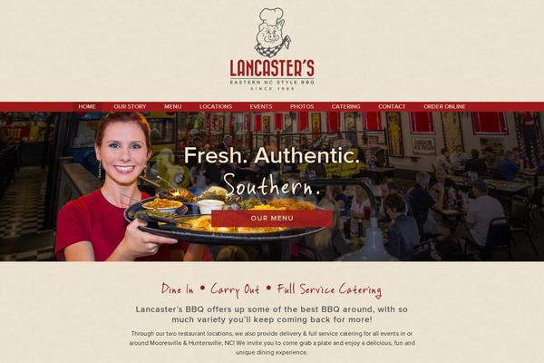 Burger theme site design template sample