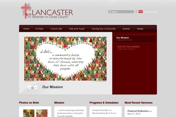 Site using Flickr Gallery plugin