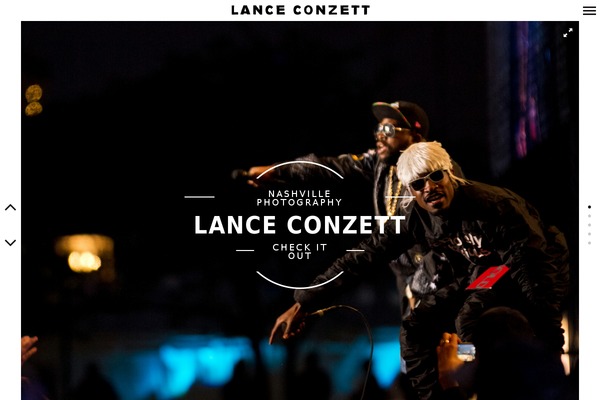 Photography theme site design template sample