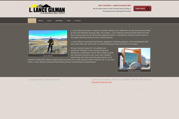 Empire theme site design template sample