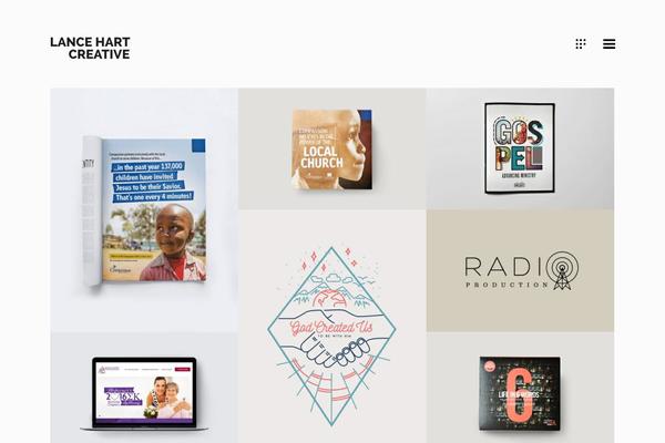 KON/CEPT theme site design template sample