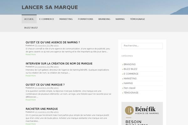 Coller theme site design template sample