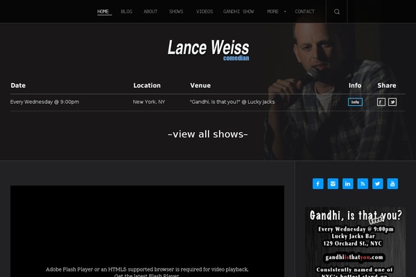 Enfold theme site design template sample
