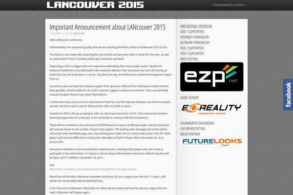 Site using Facebook-popout-likebox plugin