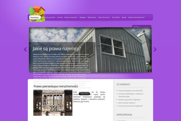 TheProfessional theme site design template sample