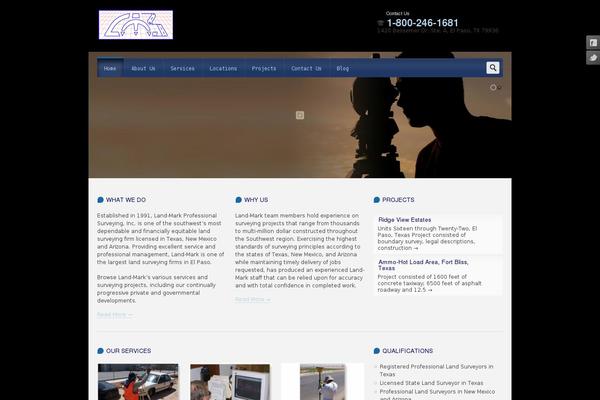 Studium theme site design template sample