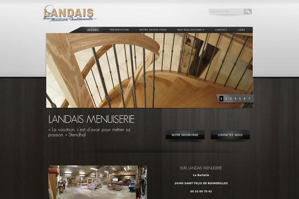 landais-menuiserie-dordogne.com site used Accentuate