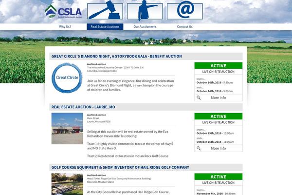 landandauction.net site used Coldwell