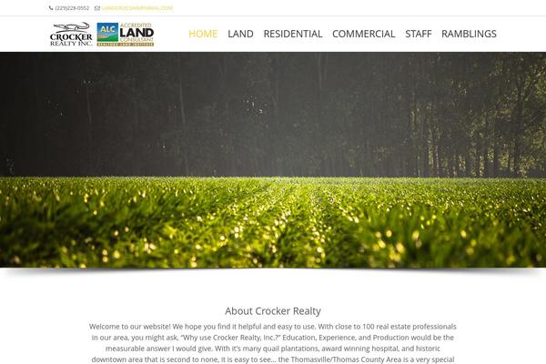 Magee theme site design template sample