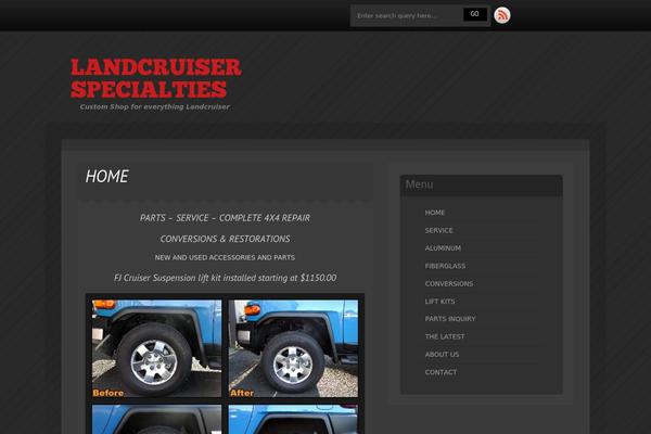 Destro theme site design template sample