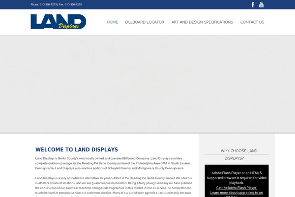 Directory theme site design template sample