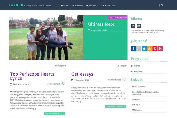 Site using Enhanced Categories plugin
